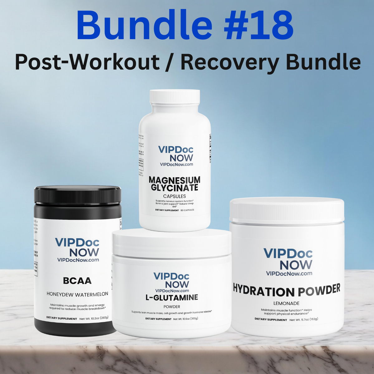 Bundle #18: Post-Workout & Recovery Bundle