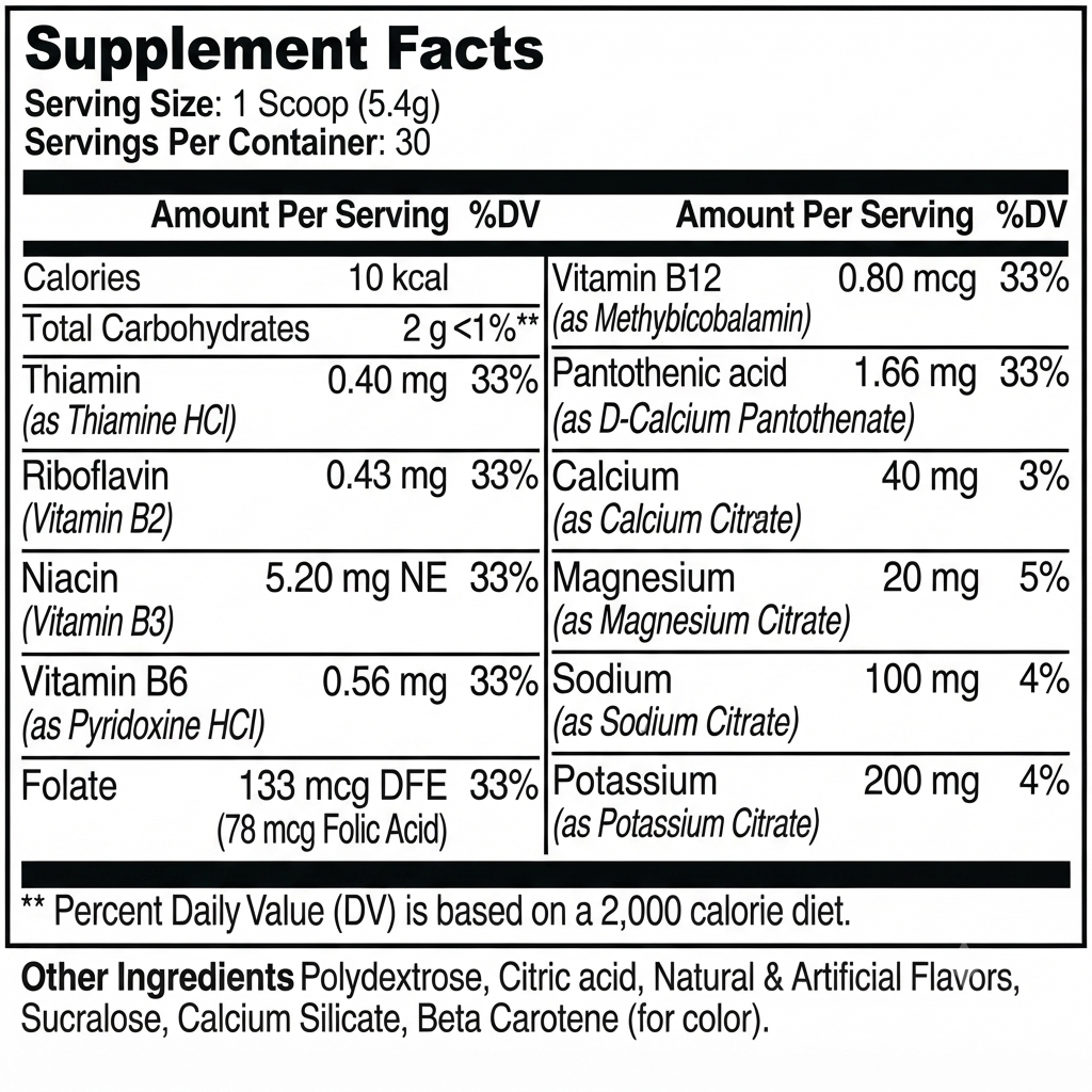 Hydration Powder (Lemonade)
